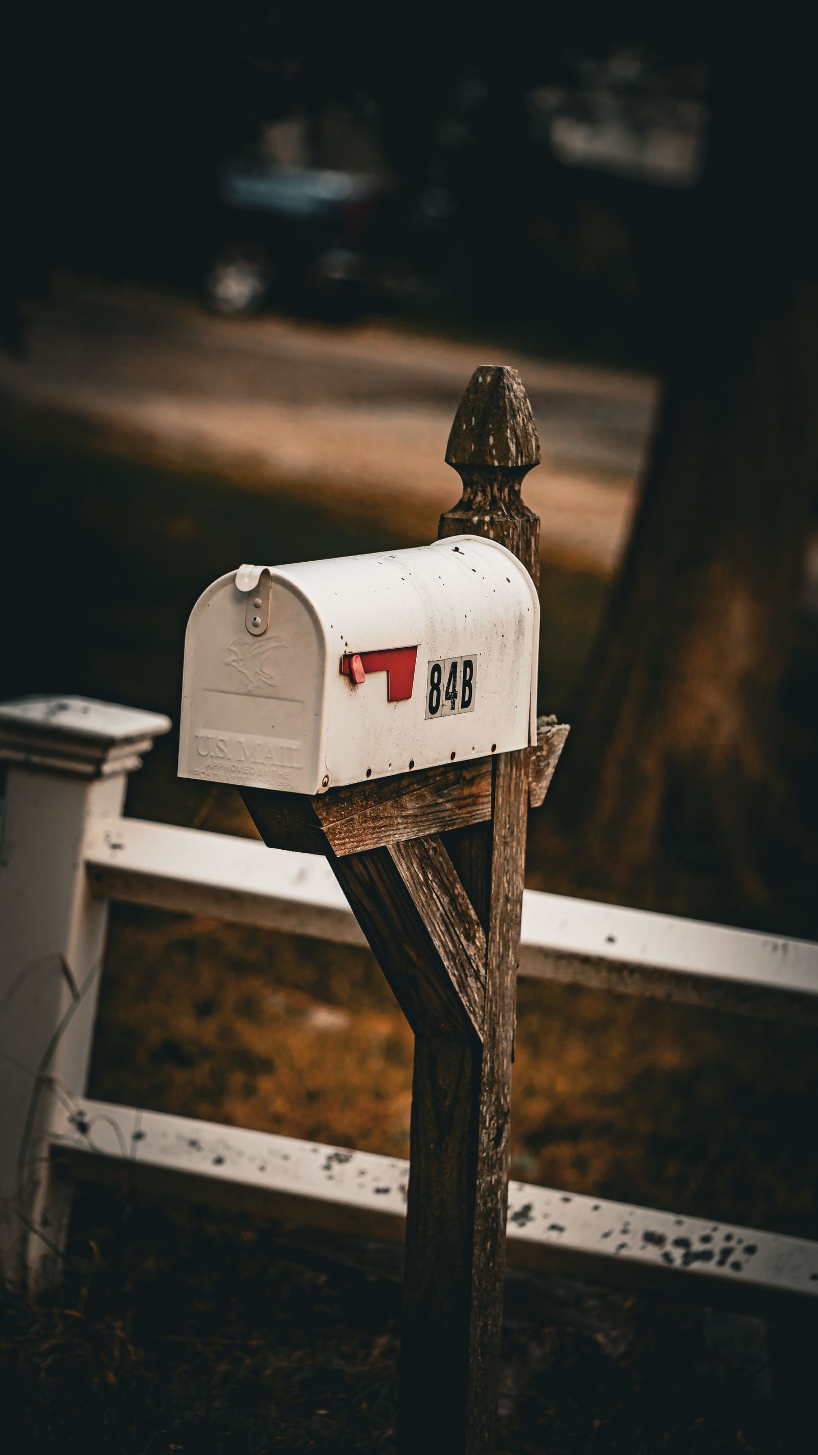 Cedar Mailbox & Post