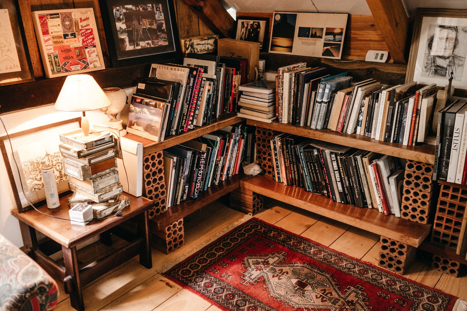 Solid Oak Bookshelf